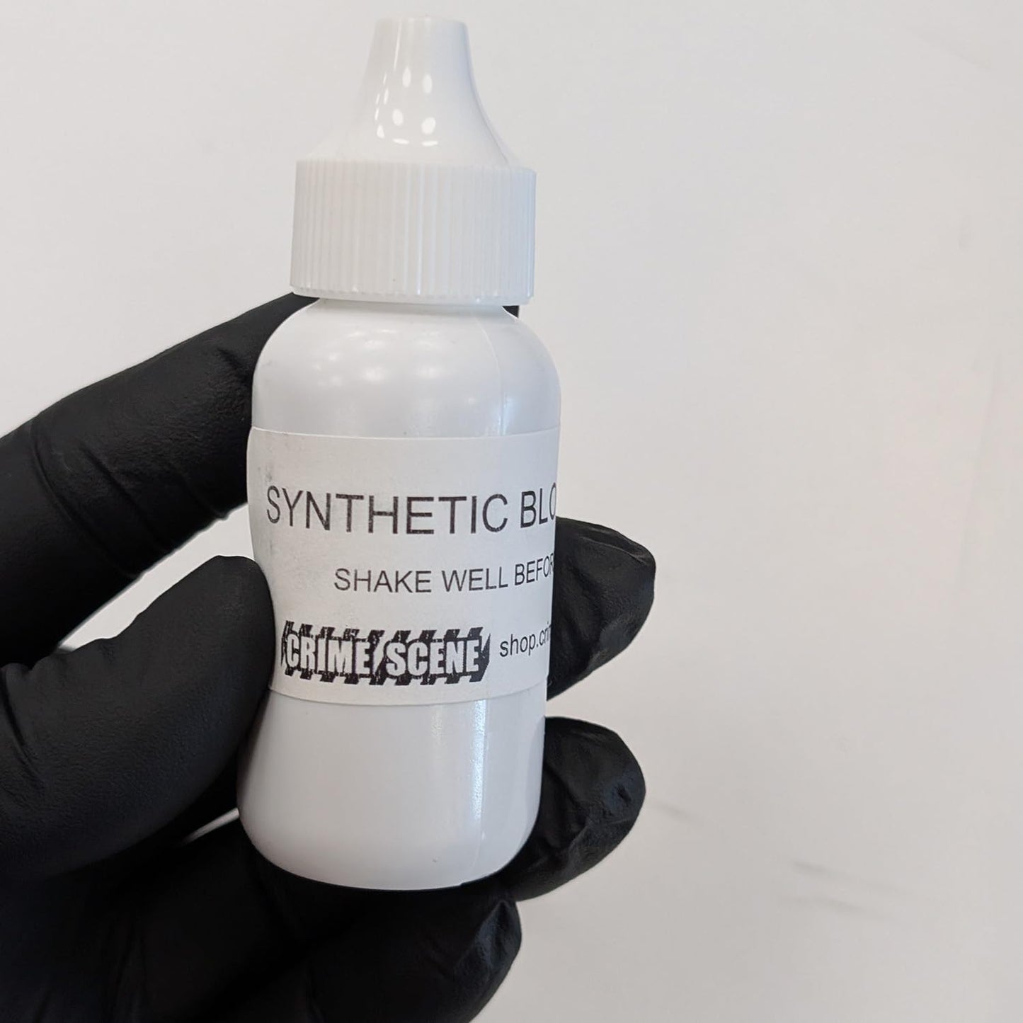 Crime Scene Synthetic Blood: Fluoresces When Used with luminol, 1 Ounce