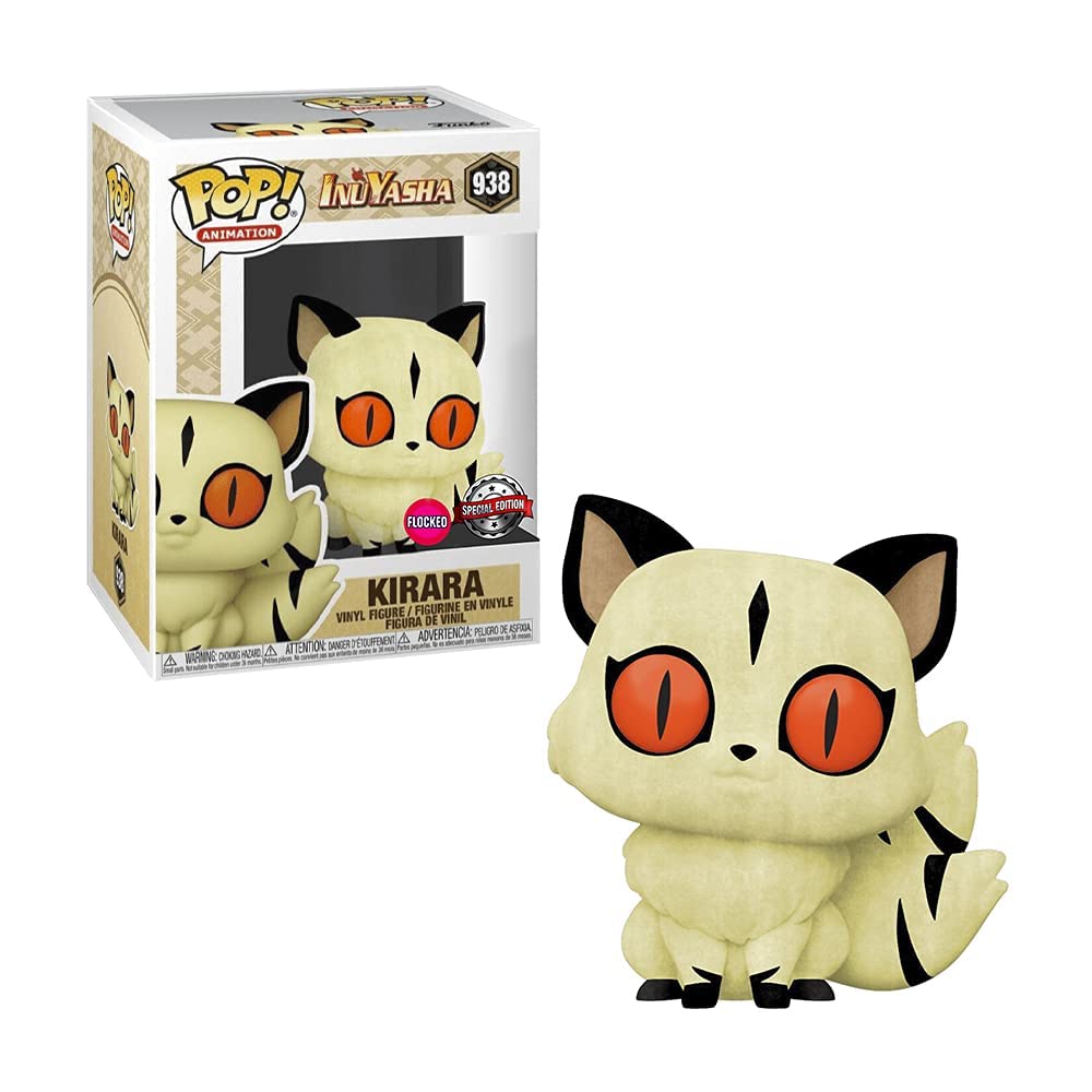 Pop Funko Inuyasha Animation Kirara (Flocked) Vinyl Figure Hot Topic Exclusive