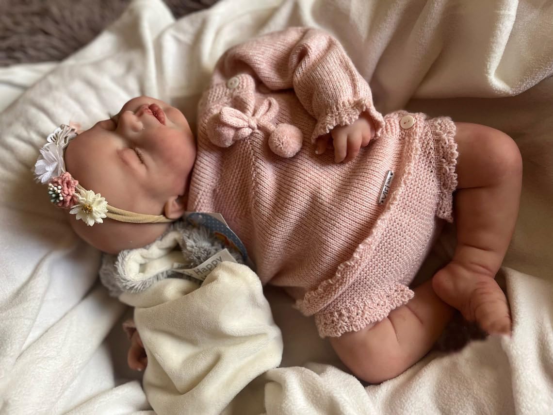 Oyesy Realistic Reborn Baby Dolls 19 Inch Realistic Toddler Doll Sleeping Real Life Newborn Baby Dolls That Look Real Lifelike Baby Girls