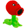 Jhesao 7' Fire Plants And Zombies Peashooter Plush Zombies Toys Pvz Plushies 1 2 Stuffed Soft Doll Pea Fire Plant Toy New