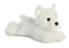 Aurora Mini Flopsie Windsor Westie Stuffed Animal, White, 8 Inches, Polyester, Model 31768, Adorable Small Plush Toy