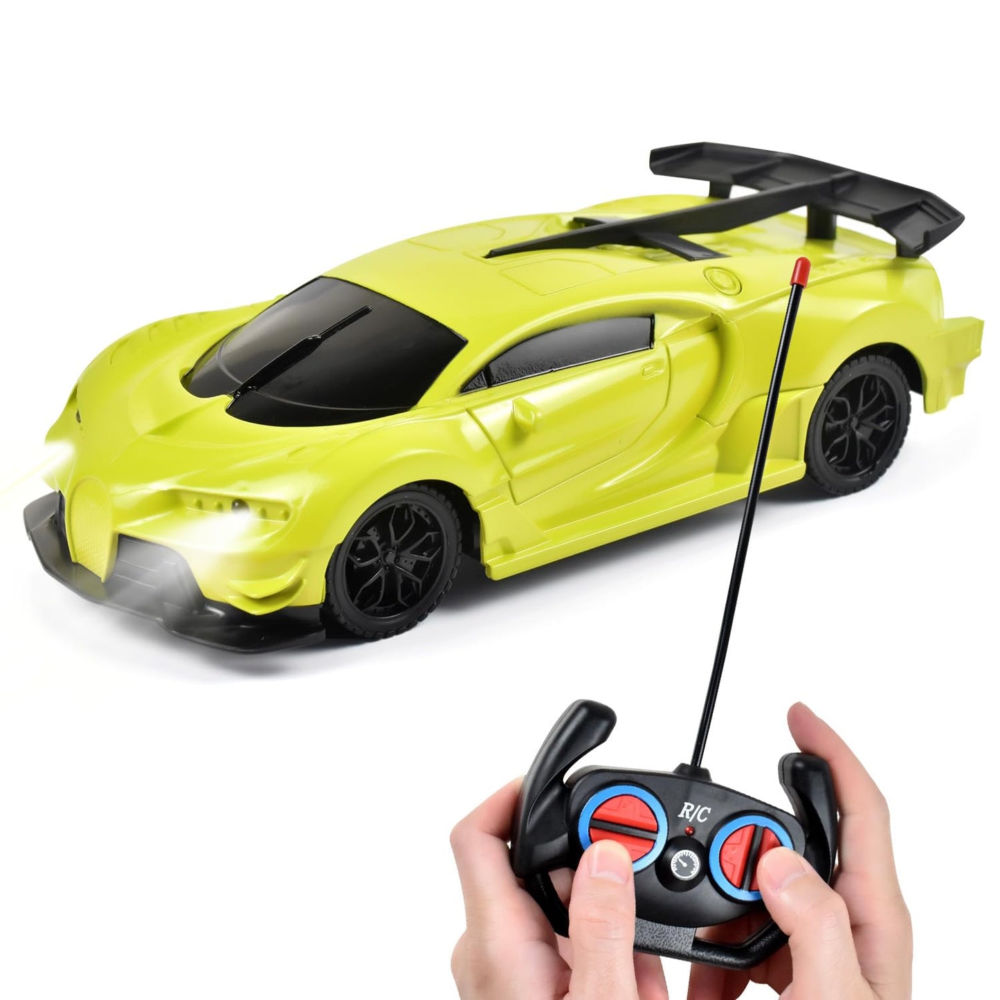 Tuko Remote Control Car Toys, RC Toys for 3+ Years Old Boy and Girl Gift (Yellow)