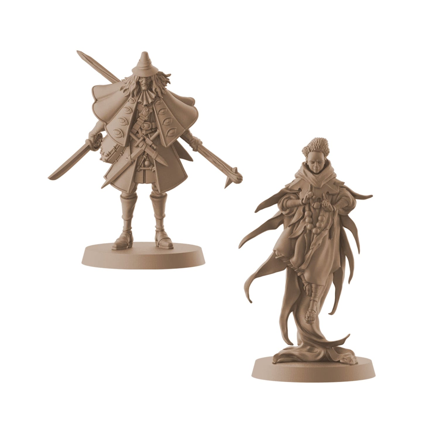 Massive Darkness 2 Monks And Necromancers Vs The Paragon Heroes And Monsters Expansion | Cooperative Strategy Game For Adults An