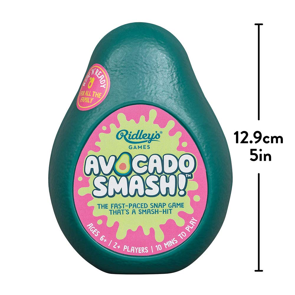 Ridley'S Avocado Smash! 71 Piece Family Action Card Game With Storage Case,1 Ea