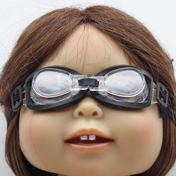 Toyvian 4Pcs Dollhouse Swim Goggle Miniature Swimming Goggles Mini Swim Glasses Water Goggles Doll Accessories Gifts For Kids Gi