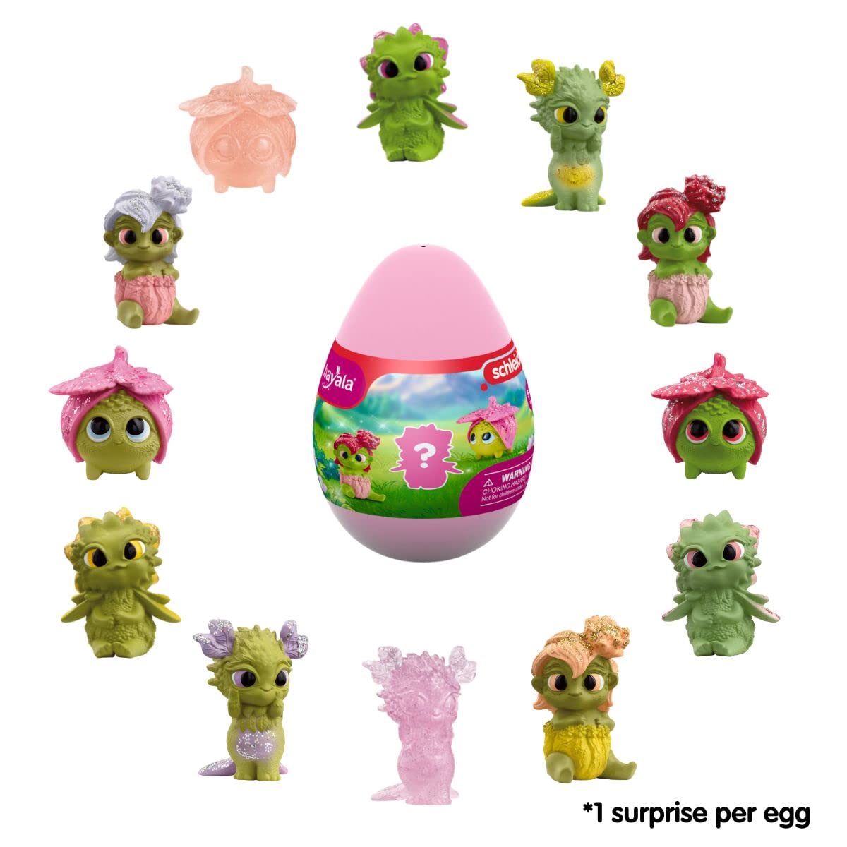 Schleich Bayala 6-Piece Surprise Toy With Eggs & Hatching Baby Plant Toys For Kids Ages 5+ For Easter Basket Stuffers