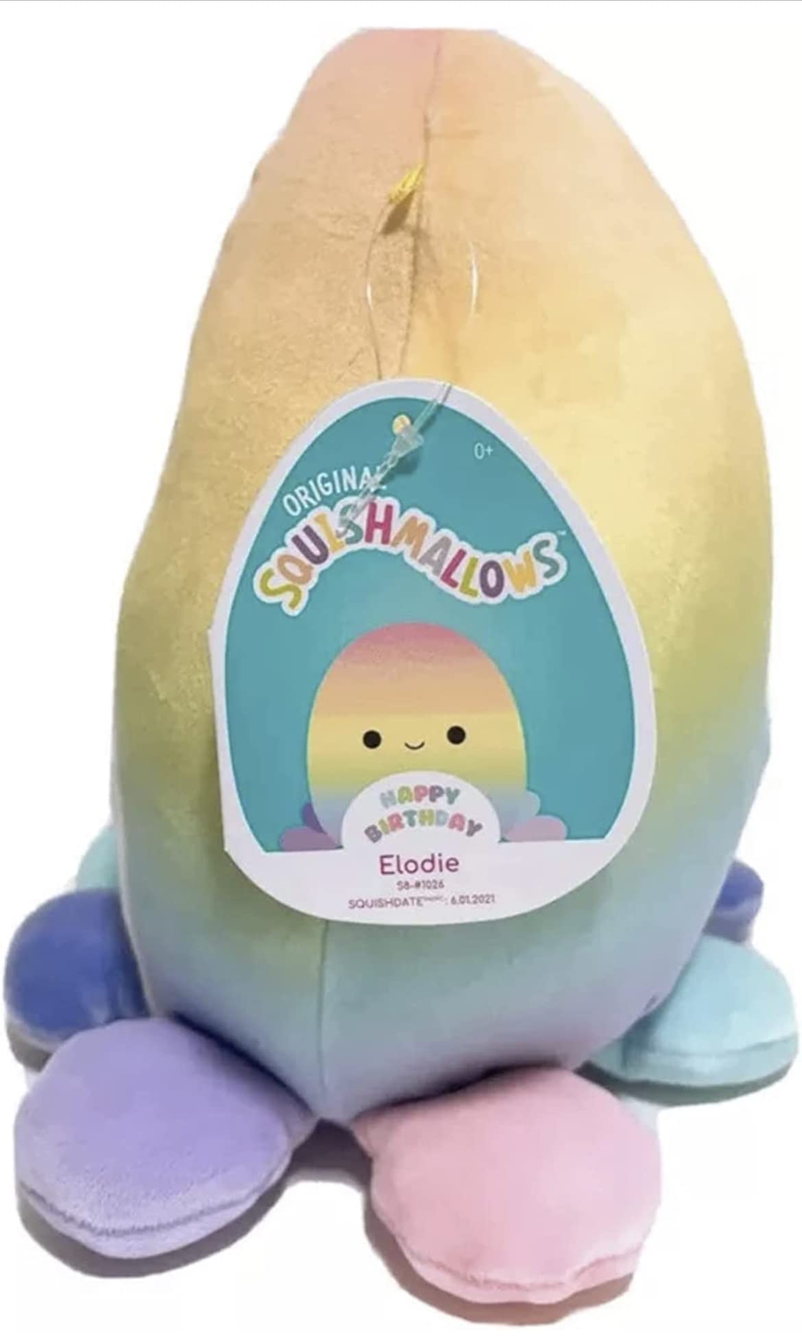Squishmallows Official Kellytoy Sealife And Animal Soft And Squishy Holiday Stuffed Toy - Great Birthday Gift For Kids 8' Inch (