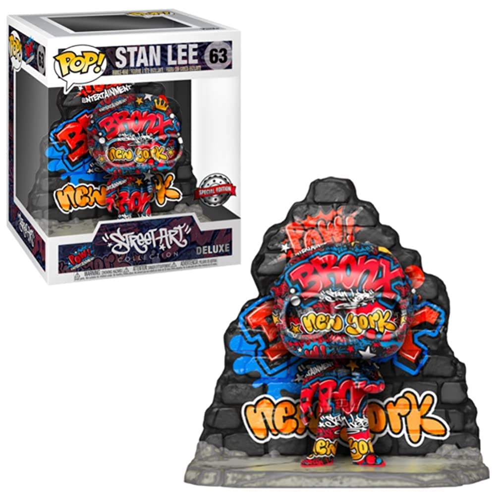 Pop! Street Art Collection 63 Stan Lee Deluxe