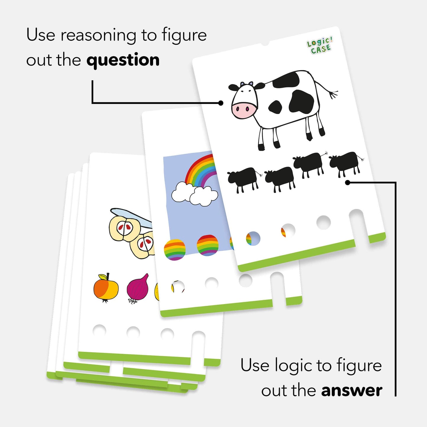 Haba Logic! Case Starter Set - Brain Building Puzzles For Ages 5+