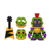 Funko FNAF Montgomery Gator & Glamrock Chica 2-Pack Vinyl Figures - Collectable Multicolor Official Merchandise, Model 70818