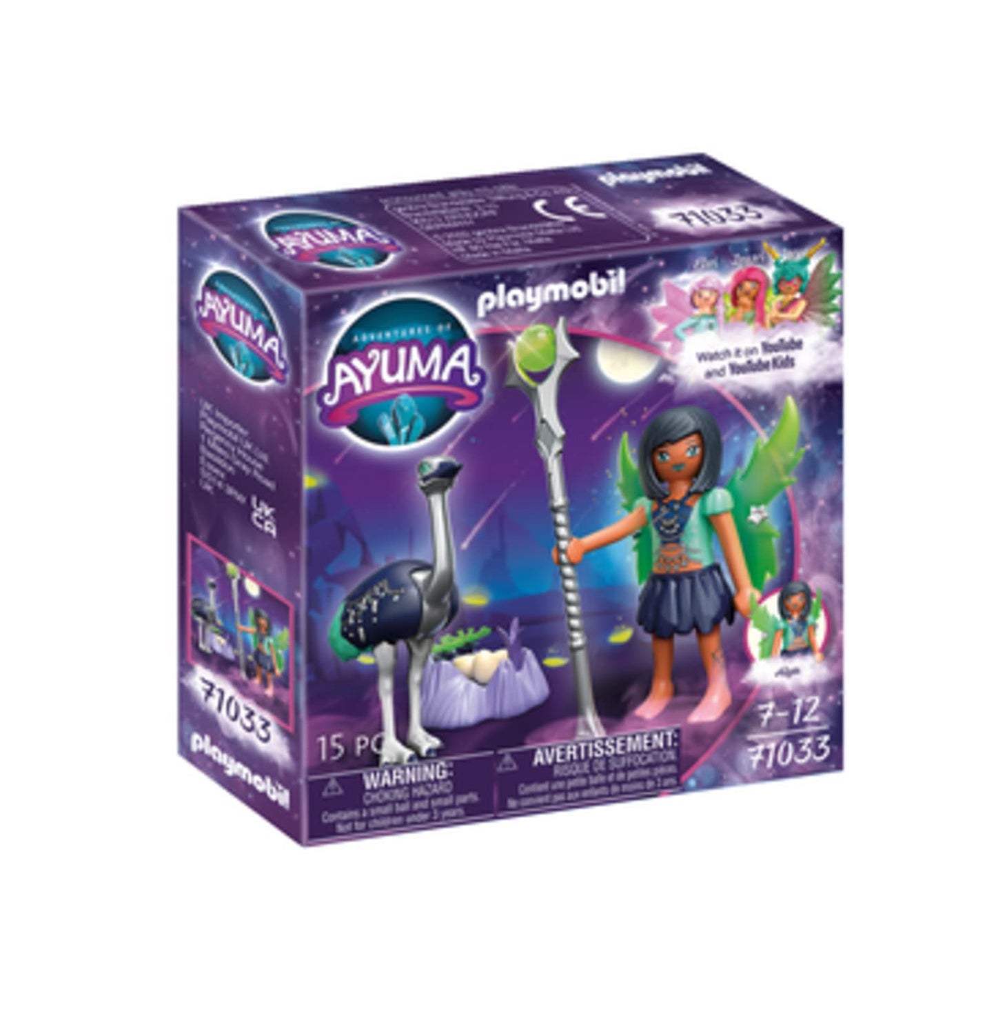 Playmobil Adventures Of Ayuma Moon Fairy With Soul Animal