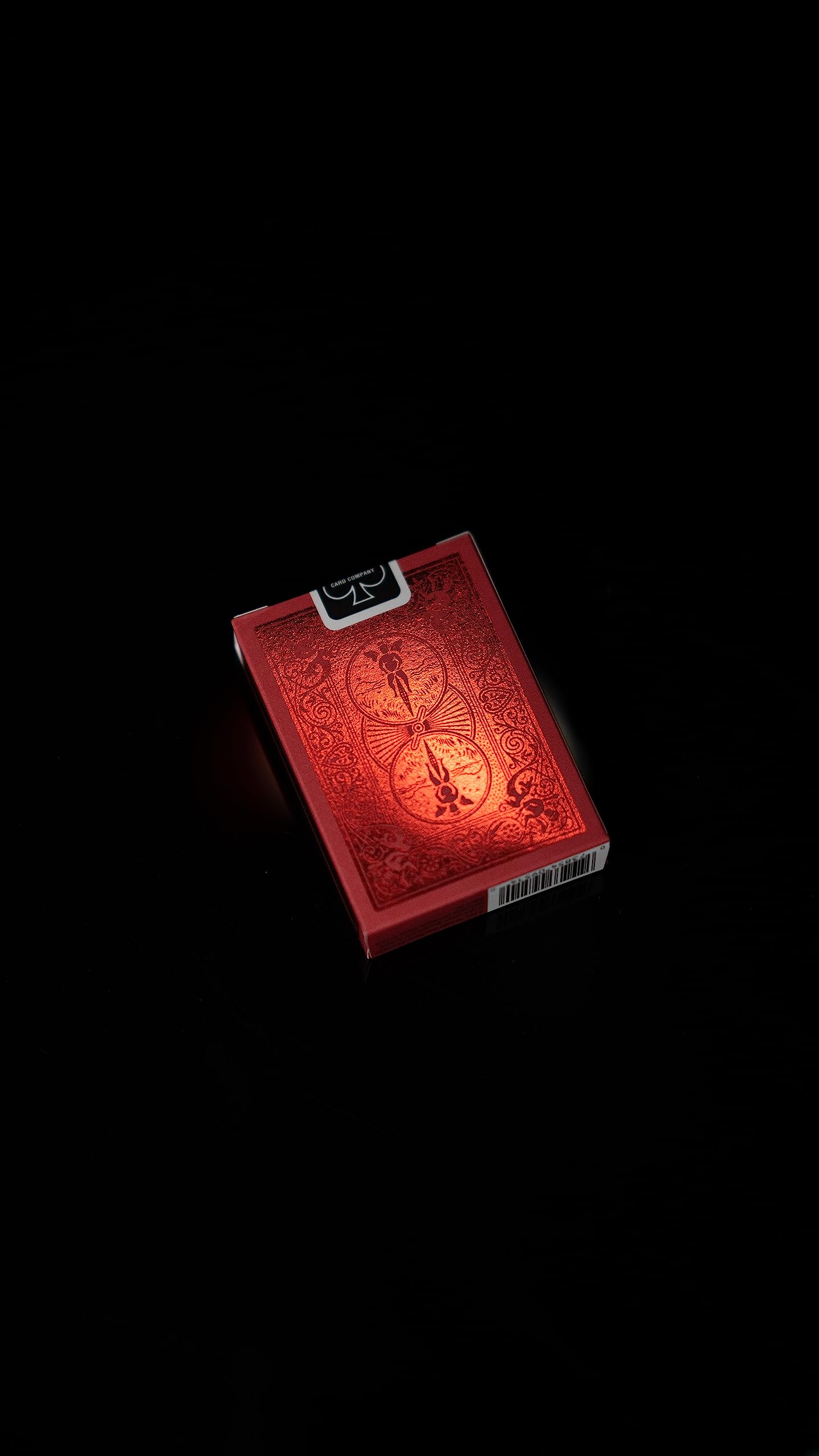 Bicycle Metalluxe Red Playing Cards - enhanced Metal Foil Finish - game-style Size