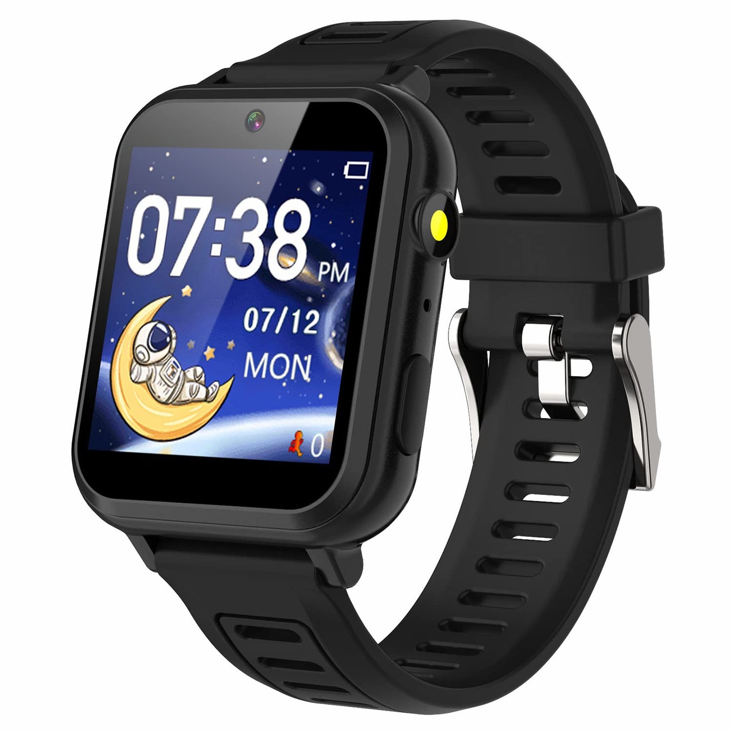 Kids Smart Watch Boys, Kids Smart Game Watch With 24 Games Hd Touch Screen Video Camera Music Player Pedometer Flashlight Alarm Clock 12/24 Hr Kids Watches For Boy Gifts For 5-12 Year Olds Boy Girl