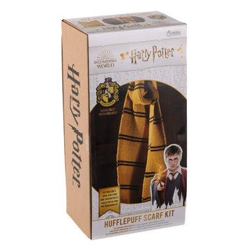 Hero Collector Hogwarts Hufflepuff House Scarf | Wizarding World Knitting Kits
