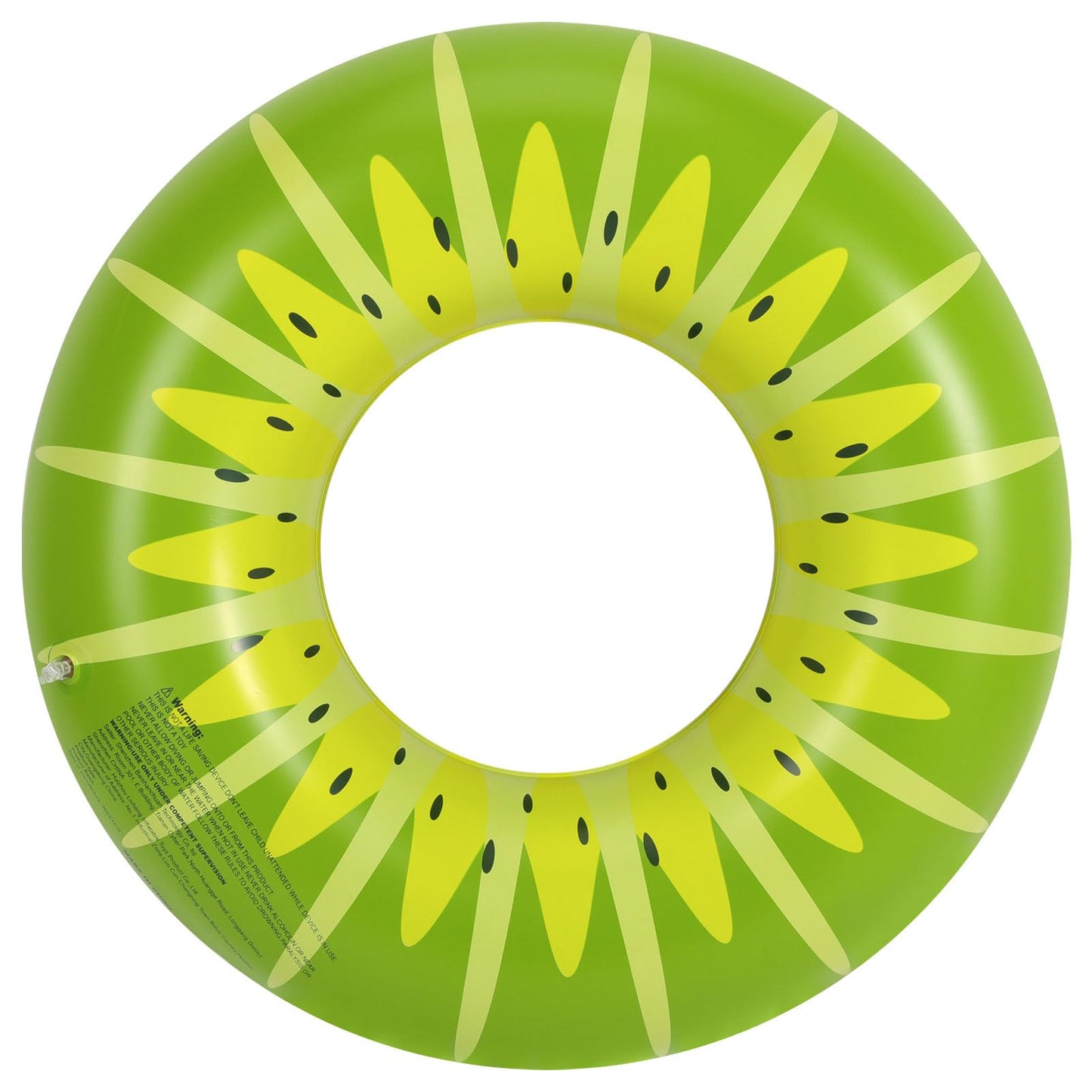Heysplash Pool Tubes For Adult,32' Giant Kiwi Floats Tube Swim Floaties With Fun Prints,Inflatable Swimming Ring Floating, Summer Fun Beach Lake Party Decoration Toys,Inner Tube Floaty For Kid Adult