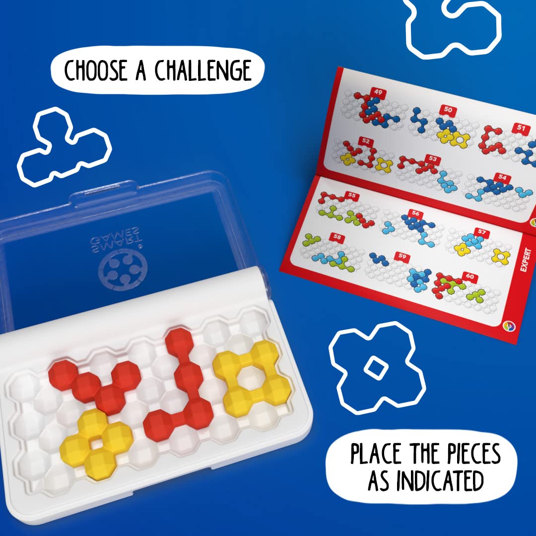 Smartgames Iq Twins Travel Game With 120 Challenges For Ages 7 - Adult