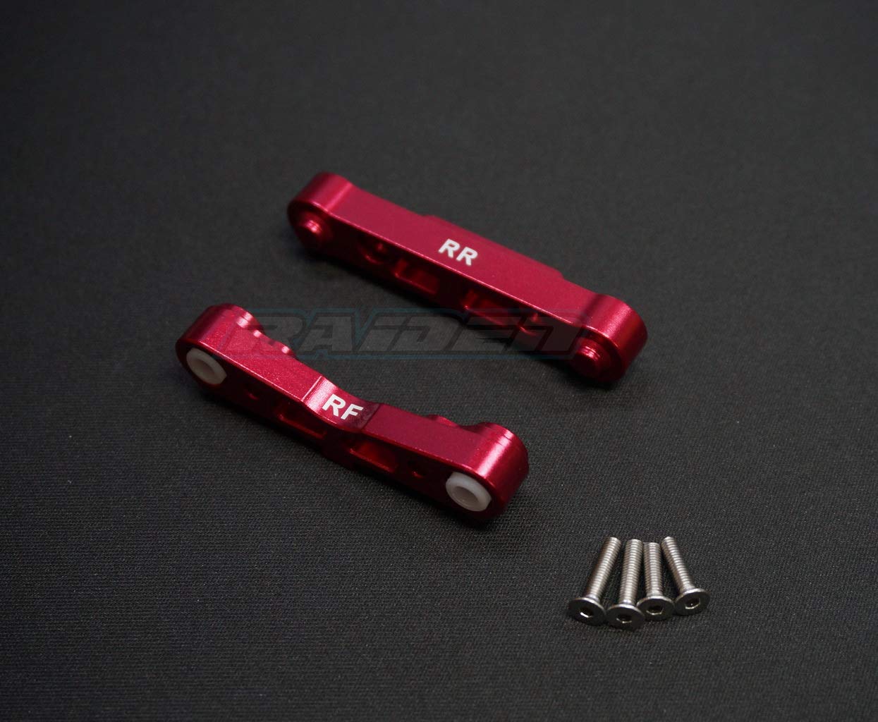 Aluminum Rear Lower Arm Suspension Mount for Arrma 1/8 KRATON Outcast Notorious Typhon Talion ; 1/7 Infraction Infraction V2 Lim