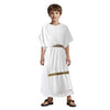 Vzqi Greek Toga Costume For Kids Roman Halloween Nobility Boy Cosplay M