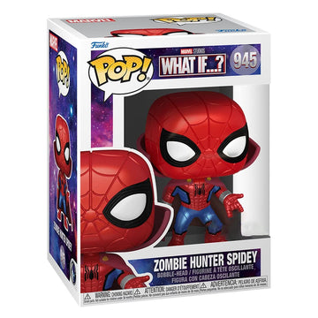 What If...? Funko Pop! Zombie Hunter Spidey (Metallic) #945