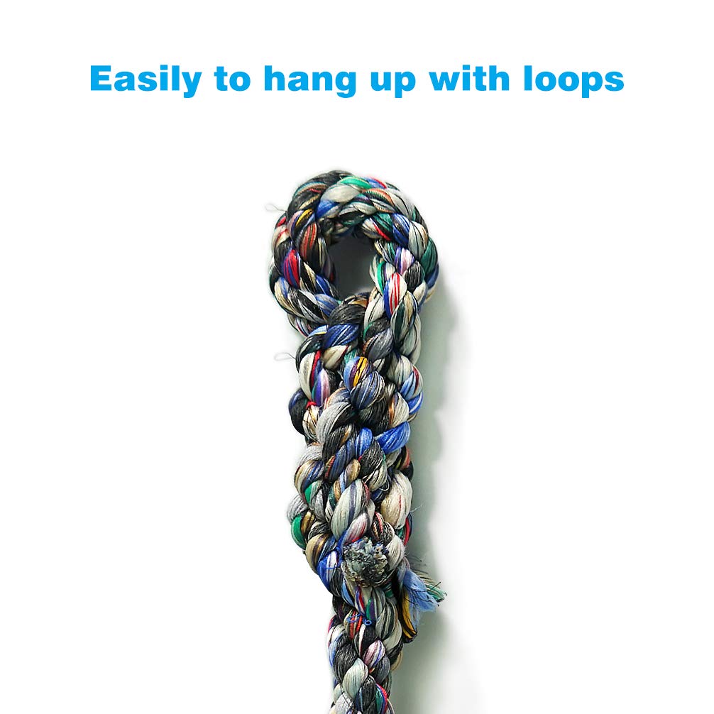 Aoneky 40'' X 80'' Climbing Cargo Net (Multi Color), Rope Climbing Toy For Kids Boys Ages 6 Year Old And Up