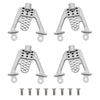 Sharegoo Aluminum Alloy Front Rear Shock Tower Bracket Mount Damper Hoops Compatible With Axial Scx10 1/10 Scale Rc Crawlers Car