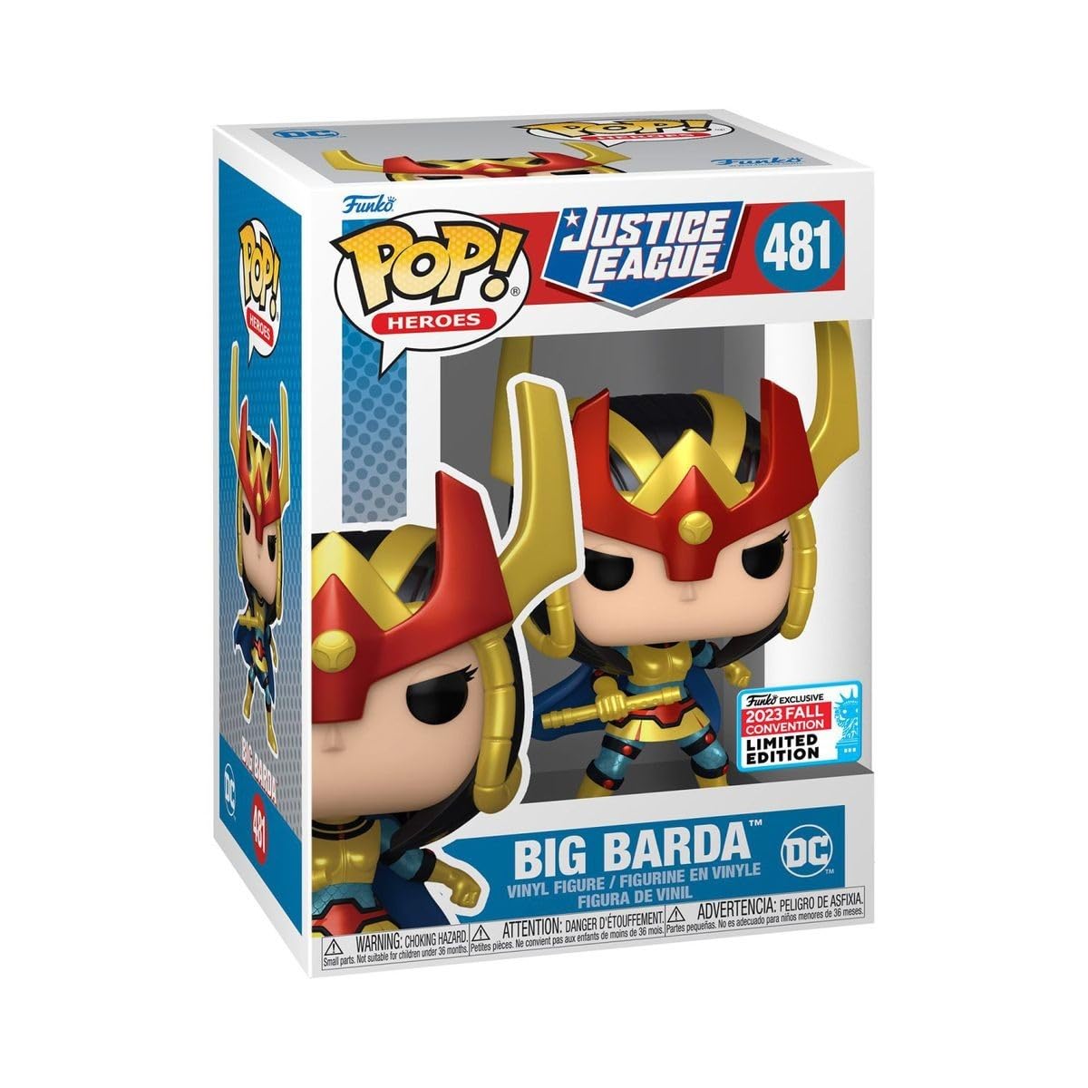 Pop! Heroes: DC's Justice League - Big Barda (NYCC 2023 Shared limited availability)
