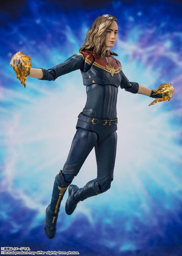 TAMASHII NATIONS - The Marvels - Captain Marvel (The Marvels), Bandai Spirits S.H.Figuarts Action Figure