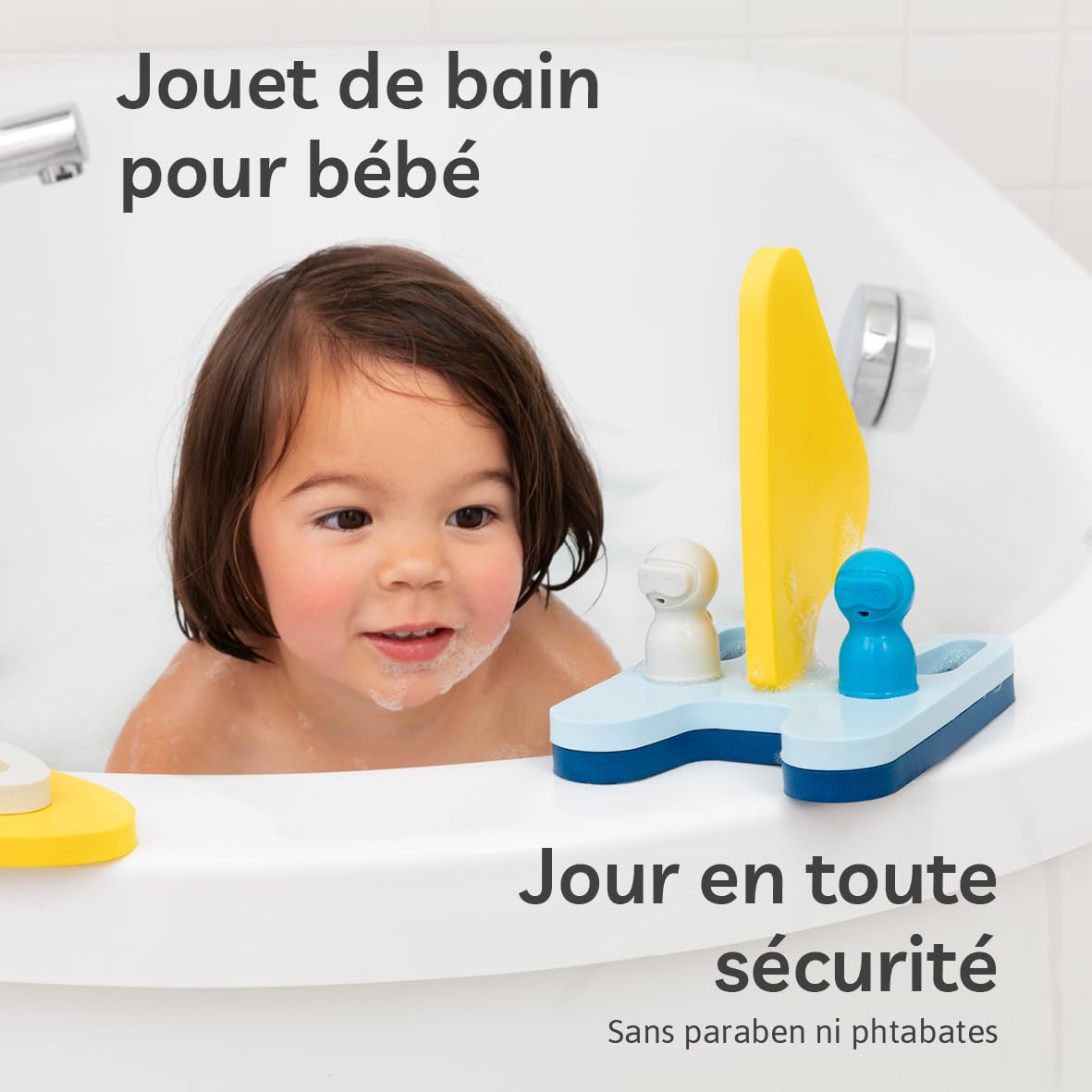 QUUT | Sail Away Puzzle Friends | Award Winning Childrens Bath Toy & Game