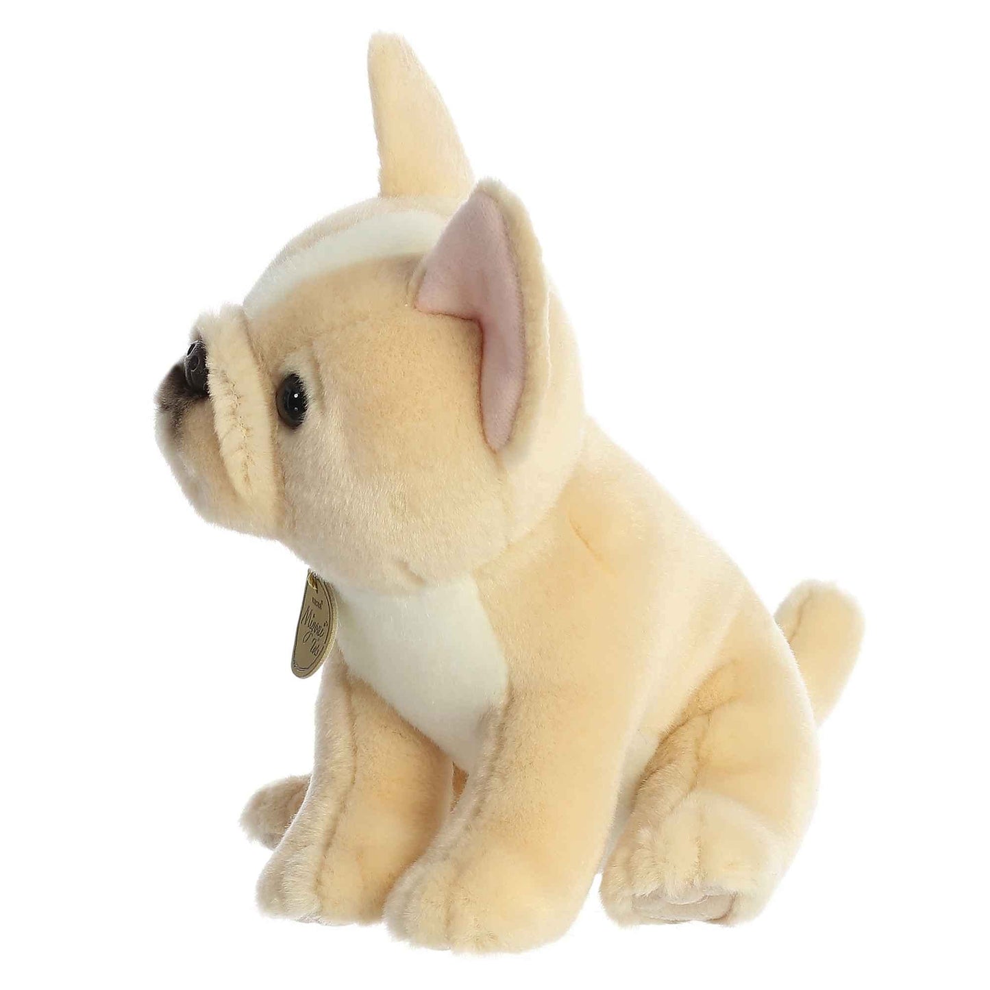 Aurora® Adorable Miyoni® Tots French Bulldog Pup Stuffed Animal - Lifelike Details Make a Cherished Companion - Perfect for Decorating Bedrooms or Classrooms - Brown 8 Inches