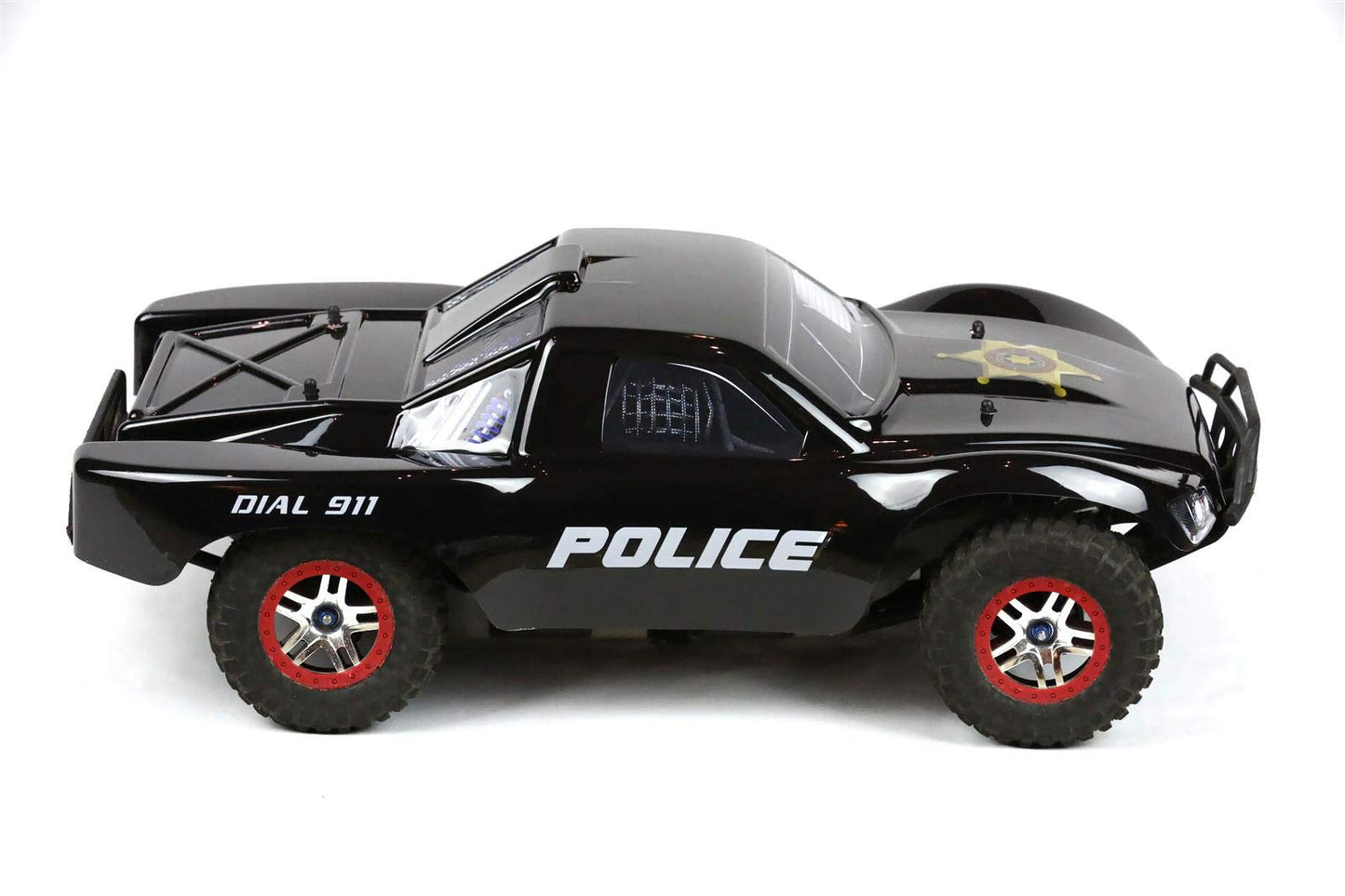 SummitLink Compatible Custom Body Police Style Replacement for 1/10 Scale RC Car or Truck (Truck not included) SS-PO-01