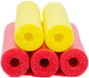 Pool Noodles, Fix Find 5 Pack Of 52 Inch Hollow Foam Pool Swim Noodles, Bright Red & Yellow Foam Noodles For Swimming, Floating