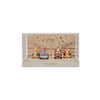 Wood Toy Car Storage Organizer - Holds Diecast Cars - Freestanding Or Wall Display Case Shelf - Matchbox & Hot Wheels Car Compat