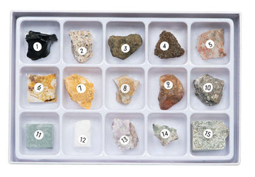 Stem Toy Rock Science Kit Geology Mineral Specimen For Kid Geologists