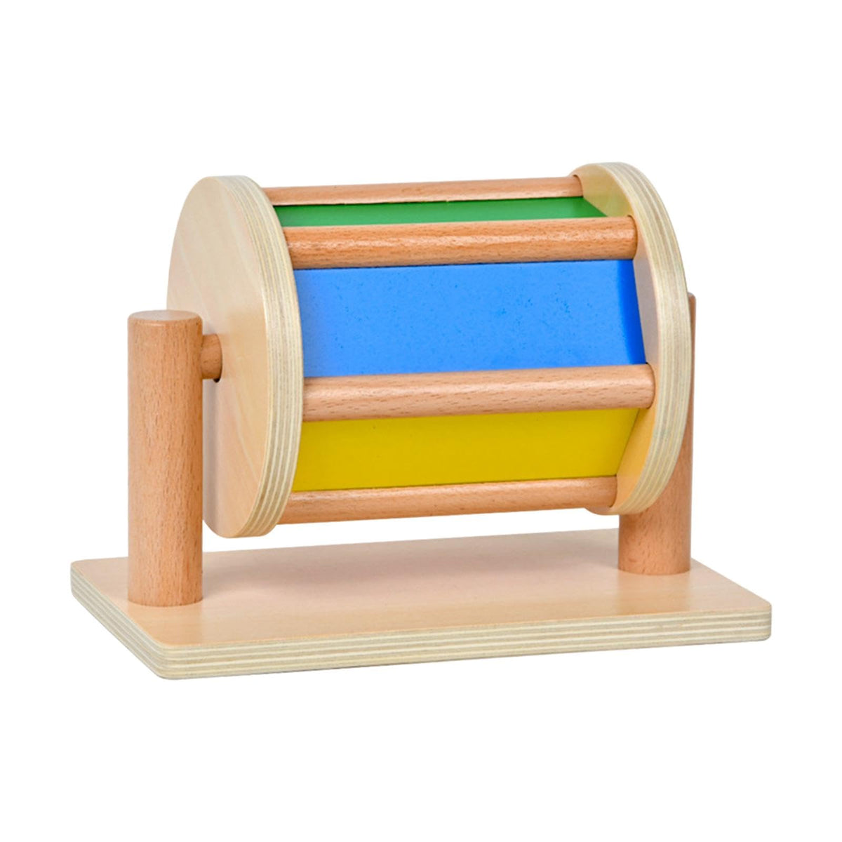 Merishopp Montessori Rotating Drum Learning Sensory Toy For Kids 612 Month Boys Girls