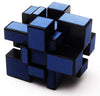 TANCH QIYI 3x3 Mirror Speed Cube - Dysmorphism Magic Puzzle Toy, Dark Blue, Plastic Material