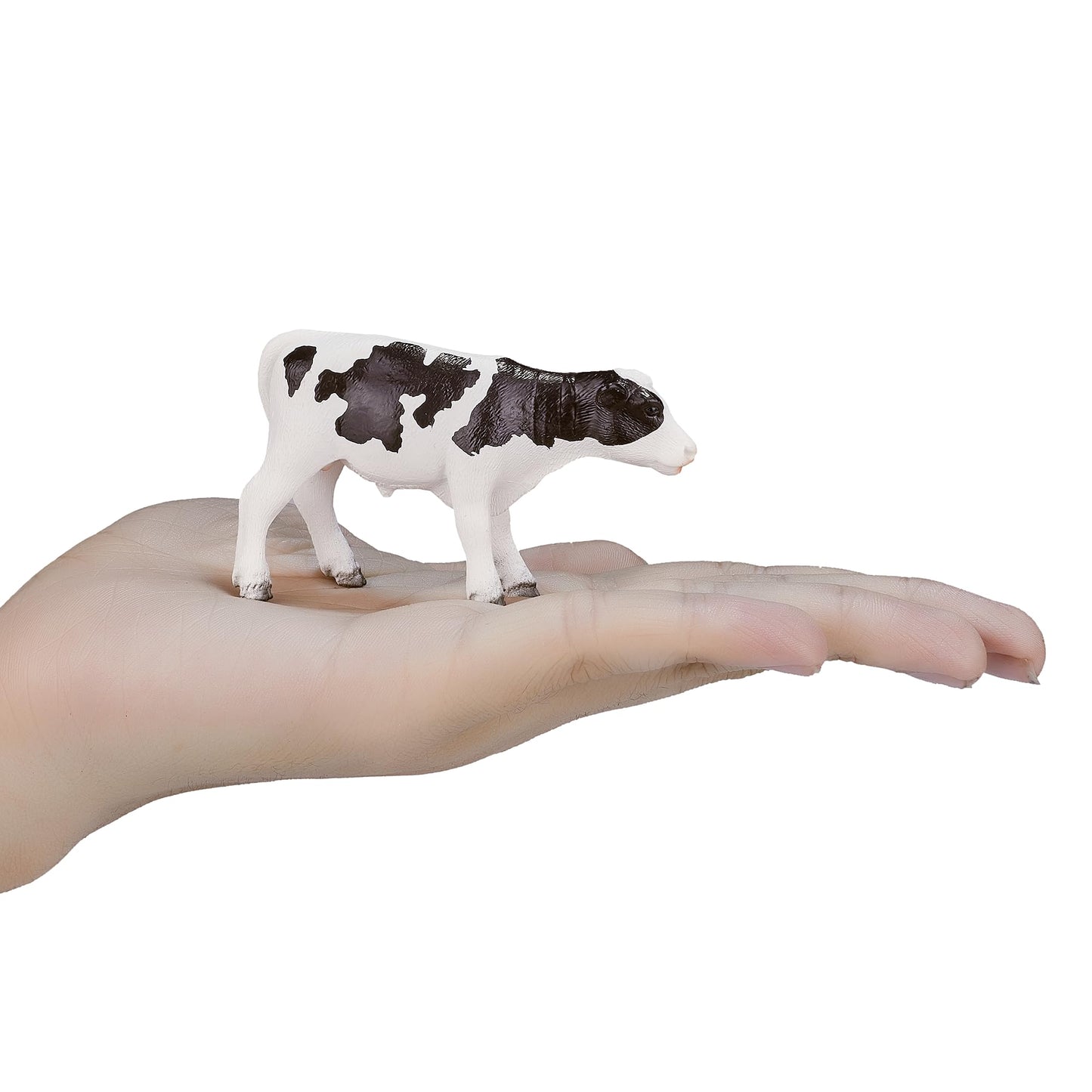 Mojo Holstein Calf Realistic Farm Animal Hand Painted Toy Figurine