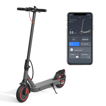 Powet Electric Scooter, 15/20 Miles Long Range, 19 Mph Top Speed, 8.5'' Tires, 350W Motor, E Scooter For Adults And Teens, Smart