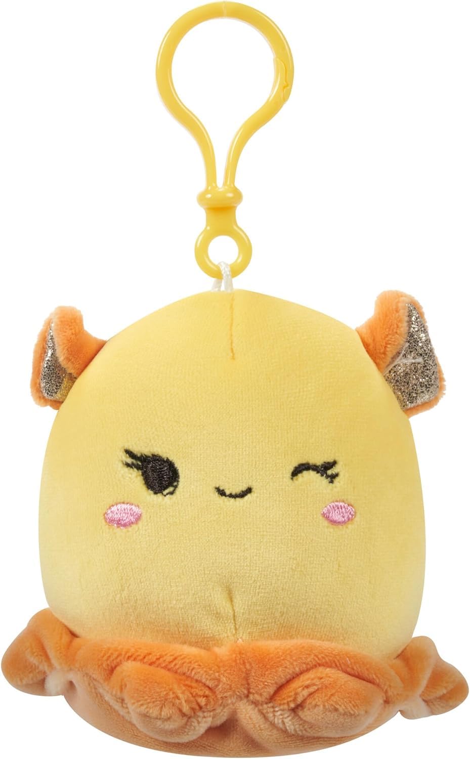 Squishmallows 3.5-Inch Clip-On Plush 5-Pack - Ultrasoft Polyester - Style 4 - Model SQCR05530