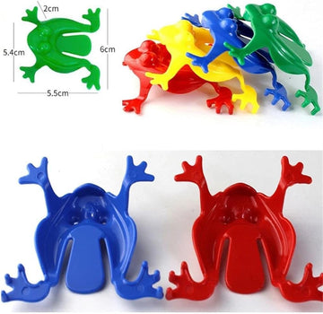 10Pcs Abs Jumping Frog, Frog Action Colorful Bounce Fidget, Creative Stress Reliever Educational Practical Jokes