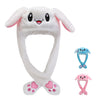 LYLPYHDP Bunny Hat, Funny Plush Bunny Hats, Plush Christmas Rabbit Hat, Party Cosplay Cute Animal Hats.