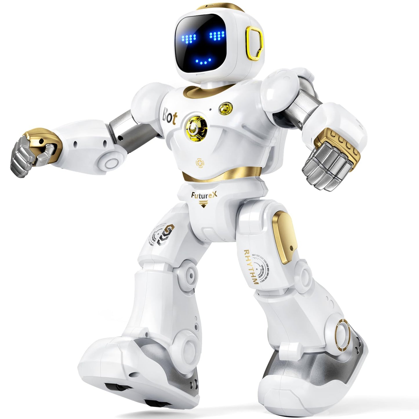 Ruko 1088 Smart Robot For Kids, Large Programmable Interactive Stem Rc Robot, Voice Control And App Control, Gifts For Boys And