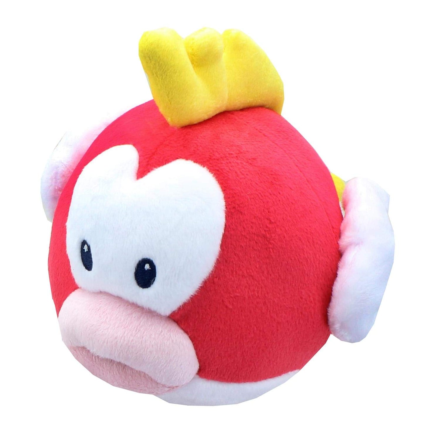 Little Buddy Super Mario All Star Collection 1595 Cheep Stuffed Plush, 5', Multicolor