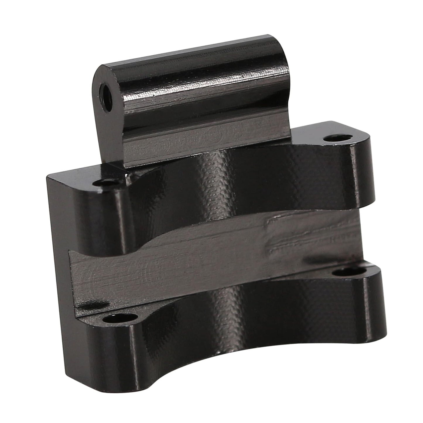 INJORA Rear Axle Truss Upper Link Mount CNC Aluminum Accessories for Axial SCX24 C10 JLU Gladiator Bronco Upgrade Part (Black)