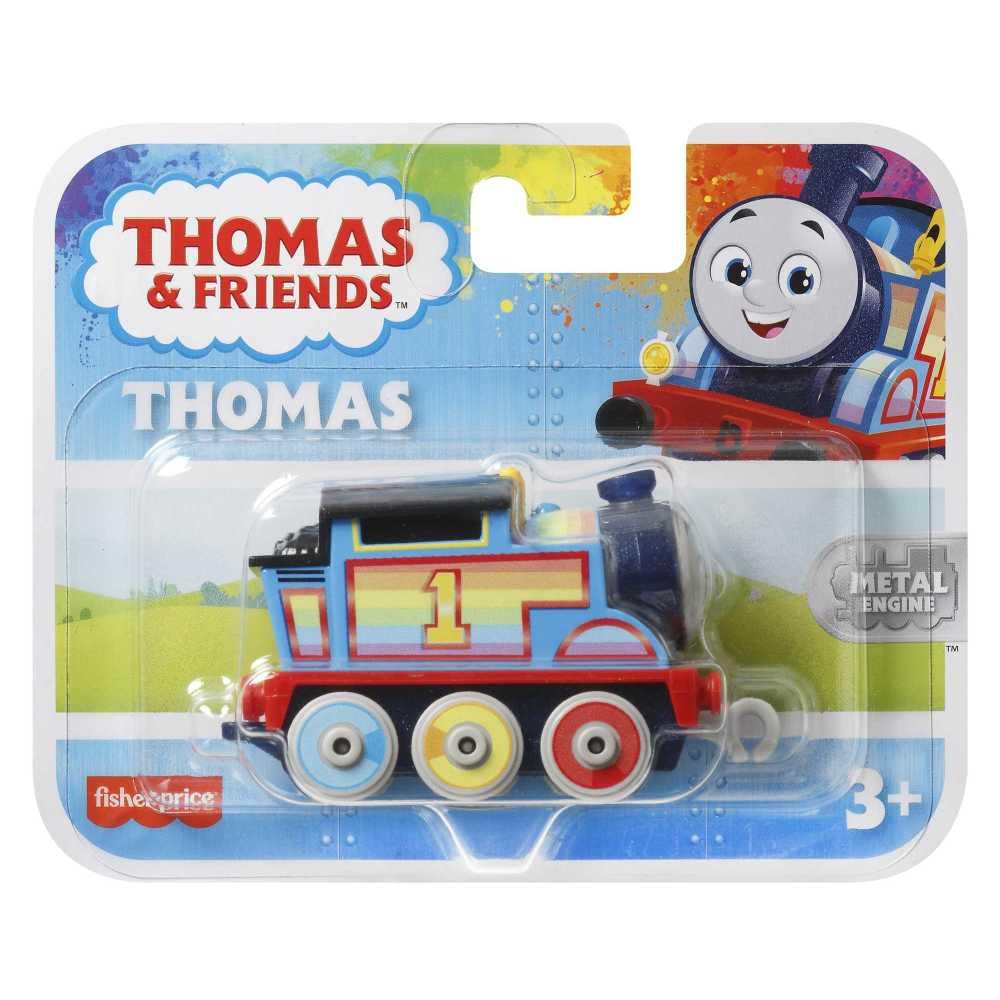Thomas & Friends Fisher-Price Rainbow Push-Along Toy Train For Kids Ages 3 And Up