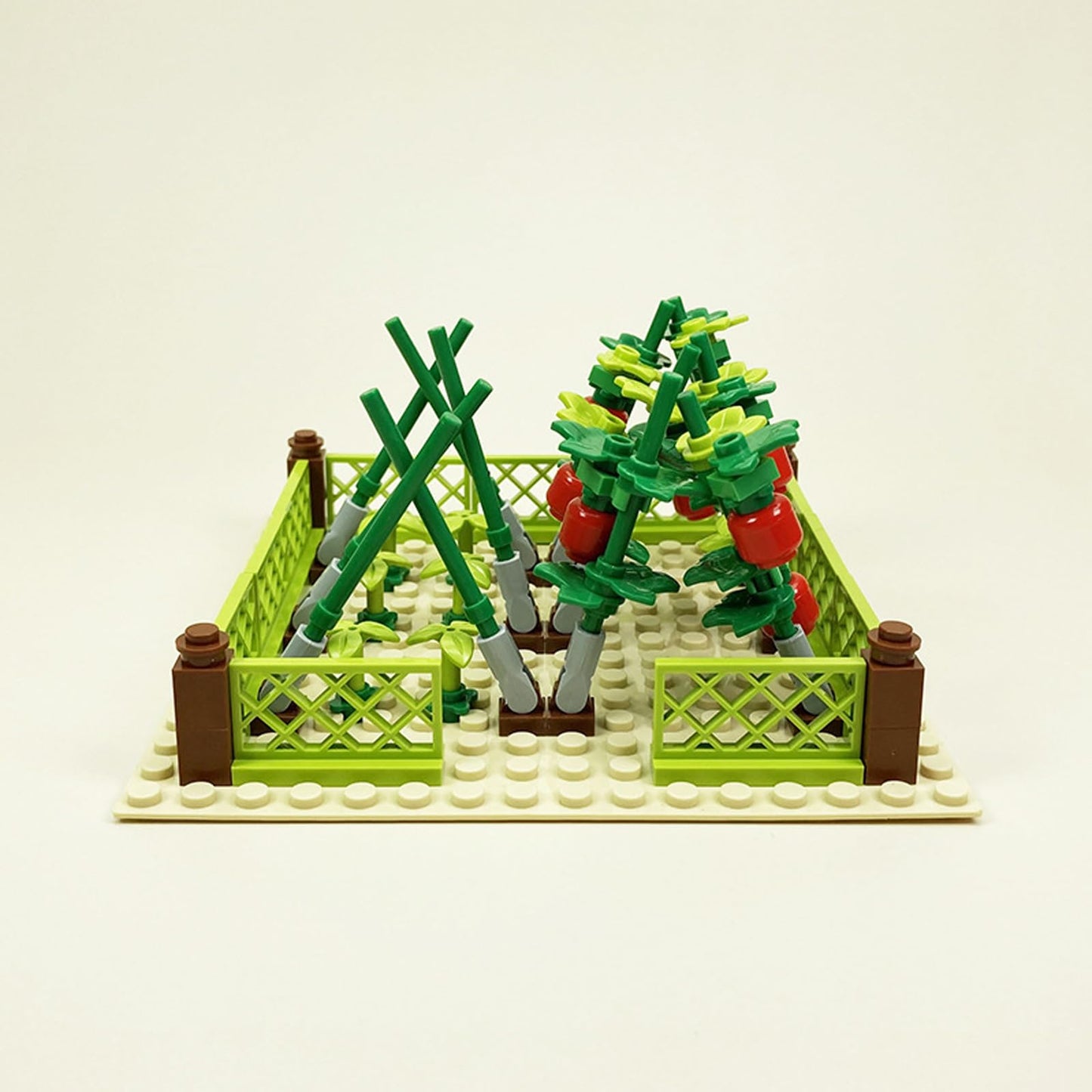 Elefocus Barn And Farm Building Set,Compatible All Major Brands,Chicken Coop, Garden, Crop, Zoo Animal Building Diy Set(Animal 6
