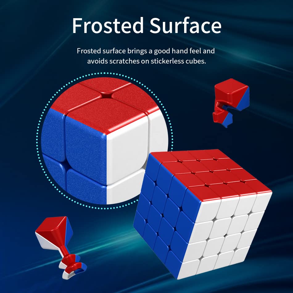 Bromocube Moyu Meilong 5X5X5 M Magnetic Speed Cube Stickerless Smooth&Fast 5X5 Cube Mfjs Cubing Classroom Speed Cube (Meilong M