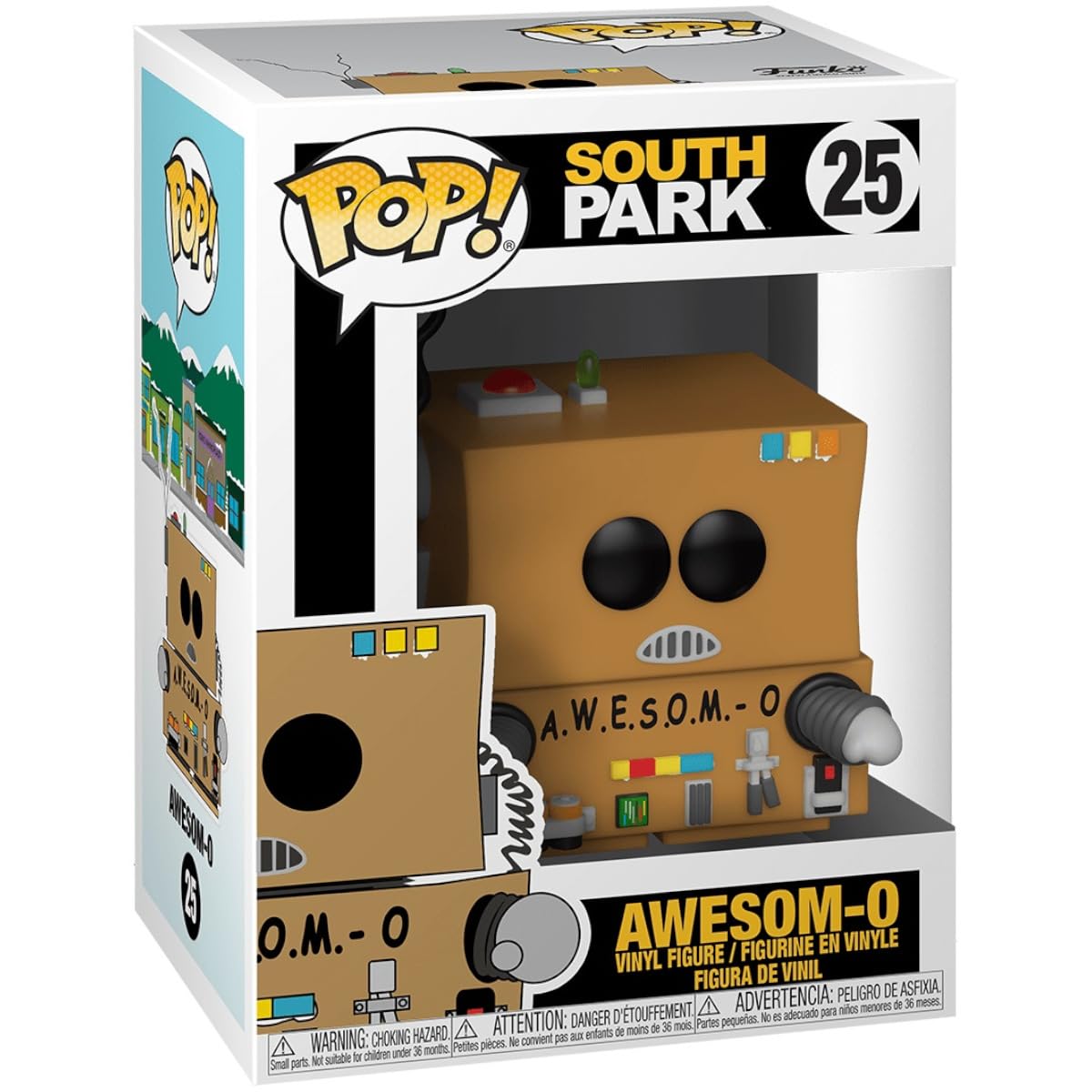 Funko Pop! Animation Awesom-O Figure, 3.75" Vinyl, Multicolour, Model 51636
