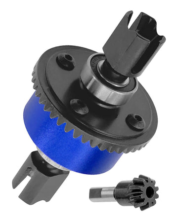 Front Rear 43T Differential & 10T Main Gear Upgrades Part For Arrma 1/7 Fireteam Mojave 6S Blx/Arrma 1/8 Kraton Notorious Outcas