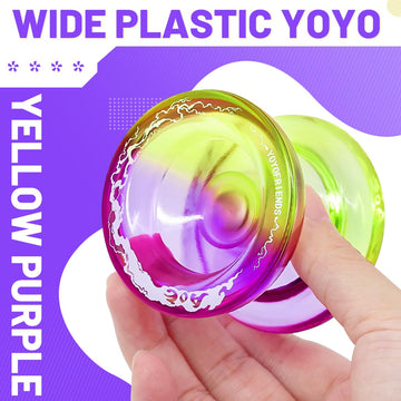 Aoe Dual Function Yoyo For Kids, Professional Responsive & Unresponsive Yoyo With 10 Strings, Case, Bearing Kits