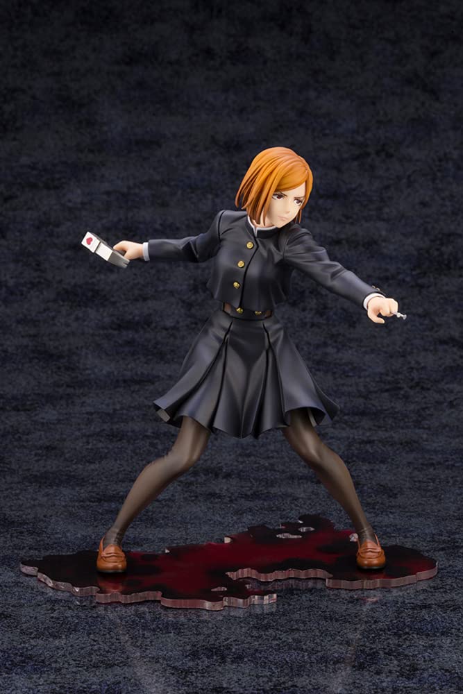 Kotobukiya Jujutsu Kaisen: Nobara Kugisaki Artfx J Statue, Multicolor, 7.5 Inches